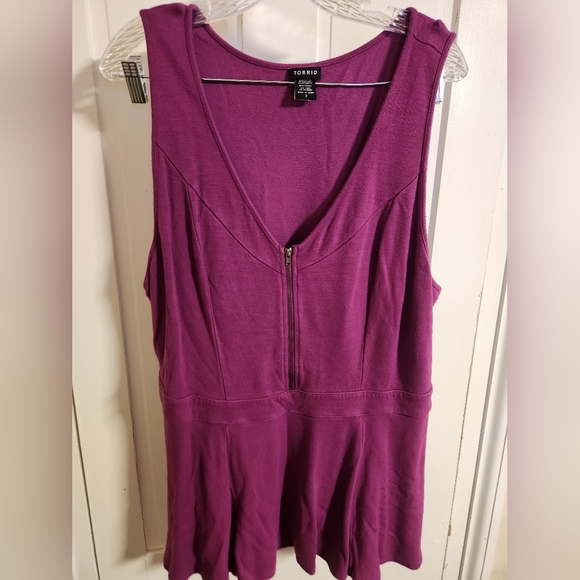 torrid Tops - Torrid Purple Women's Top Size 3
